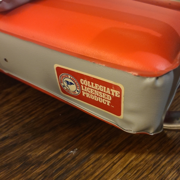 VINTAGE OHIO STATE BUCKEYES OSU FOLDING CUSHIONED STADIUM SEATS KR INDUSTRIES - Picture 7 of 9